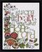 Tobin DW2795 14 Count Heartfelt be Strong Counted Cross Stitch Kit, 8 by 10-Inch...