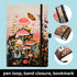 RICCO BELLO Classic Ruled Notebook | Hardcover Lined Writing Journal for Work, Home, School | 192 Lined Pages, 5.7 x 8.4 inches (Mushroom Garden)...