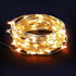 60 LEDs Warm White Color String Lights Silver Wire Indoor and Outdoor 20 Feet Firefly Starry Fairy Lights Battery Powered for DIY, Christmas, Holi...