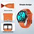 Ticwatch Pro 5 Smartwatch Band Replacement 24mm Width Silicone Watch Strap Quick Release Genuine Watch Band Only for Pro 5 Watch, Bonfire Orange...