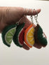 Crochet Plush Keychain - Strawberry, Cherry, Watermelon, Kiwi, Orange, Lime - Handmade Keychain Accessory Amigurumi...