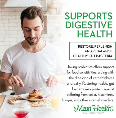 Probiotics for Digestive Health and Gut – 15 Strains, 20 Billion CFU Active Organisms - Probiotics for Men and Women with Lactobacillus Rhamnosus ...
