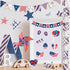 Morcheiong 60 Sheets 4th of July Pattern Paper Set 10 Designs Decorative Paper Double-Sided Craft Origami Paper for Independence Day Scrapbooking ...