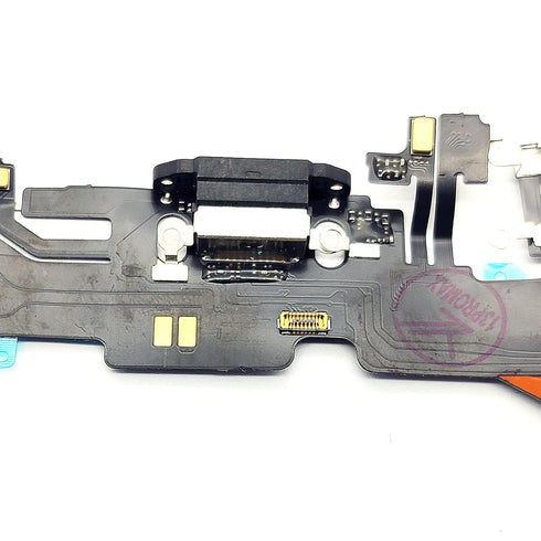 USB Dock Charging Port Flex Cable PCB Board Module Replacement Compatible with Apple iPhone 13 Pro Max (Black)...