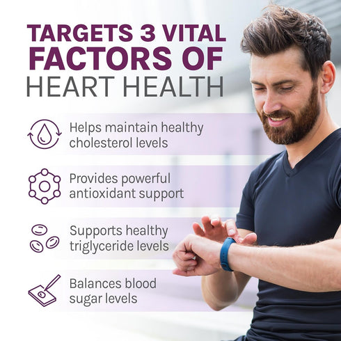 Reserveage Beauty, Bergamot Cholesterol Support with Resveratrol, Antioxidant Supplement for Cardiovascular Support & Heart Health, Vegan, 30 Caps...