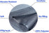 Mesh Fabric Netting Black Fabric Netting Soft Mesh Fabric for Sewing, Crafts?Shopping Bag, Backpack Pocket and Straps and Netting Clothes (Black(1...