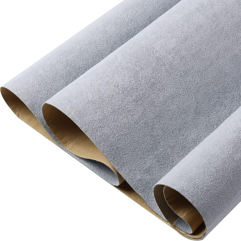 Premium Self Adhesive Iced Velvet Flock 14" x 117" Soft and Luxurious Velvet Flocking for Jewelry Drawer DIY Crafts Home Decor Accessories and Gif...