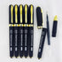 Fengtaiyuan P18Prox6, Gel Pens, Black Ink, Extra FIne 0.5mm, Writting Pens, Smooth, 6 Pack (P18Prox6)...