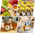 25Pcs Honey Dipper Sticks - Wooden Honey Dipper, 3 Inch Mini Honeycomb Stick, Honey Stirrer Stick for Honey Jar Dispense Drizzle Honey and Wedding...