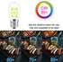 E17 LED Bulb Dimmable,30W-40W Incandescent Equivalent,Natural White 4000K,Fit for LG Whirlpool Frigidaire Kenmore GE Over The Range Microwave,125V...