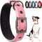 PetiFine Neoprene Padded Dog Collar, Heavy Duty Comfort Dog Collar with Durable Metal Buckle, Reflective Adjustable Belt Buckle Dog Collars for Sm...