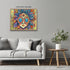 Posterizer 1 pcs- psychedelic funky hippie colorful person 1-Fantasy & Fiction Art-Retro Art- Living Room Bedroom Decor- unframed wall art...