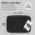Kensington 11.6-Inch Laptop Sleeve with Storage Pocket for Chromebook, Laptop, Tablet (K62609WW),Black...