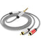 3.5mm to 2RCA Audio Cable 20ft,Auxiliary Adapter, Stereo Splitter Cable,AUX RCA Y Cord for Smartphone,Speakers,Tablet, HDTV, MP3 Player...