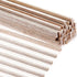 Timtin Balsa Wood Sticks 1/4 x 1/4 x 12 Inch Hardwood Square Dowels Rods Unfinished Wooden Strips for Crafts DIY Projects Models Making Supplies(6...