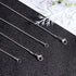 arricraft 10PCS 18 Inches Stainless Steel Chains with Lobster Claw Clasps 1.5mm Snake Chains for Necklace DIY Jewelry Making-Stainless Steel Color...