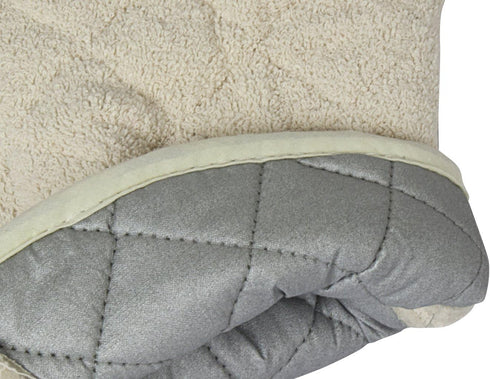 Nouvelle Legende Quilted Cotton Terry Oven Mitts for Baking, BBQ, and Cooking Protection, Heat-Resistant Gloves for Kitchen and Grill, Comfortable...