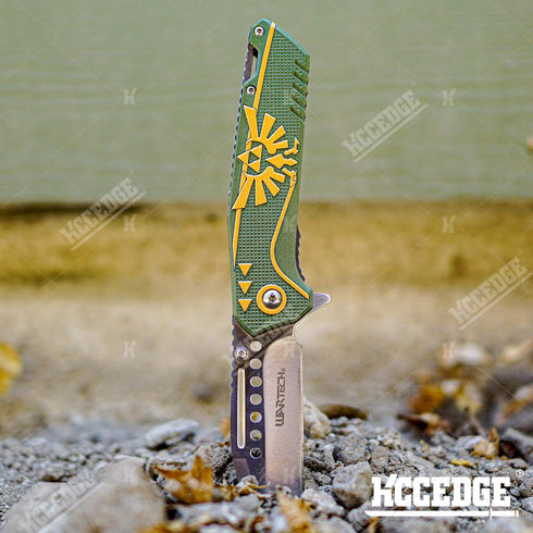 KCCEDGE BEST CUTLERY SOURCE EDC Pocket Knife Camping Accessories Hunting Knife Razor Sharp Edge Folding Knife for Camping Gear Survival Kit Tactic...