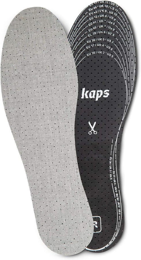 6 Pair Pack Anti Odour Shoe Insoles Set with Odor Eating Charcoal, Shoe Inserts, Kaps Odour Stop...