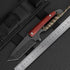 8.58 inch outdoor straight blade, full handle fixed blade, wooden handle hunting knife with sheath, used for camping, hiking, and survival...