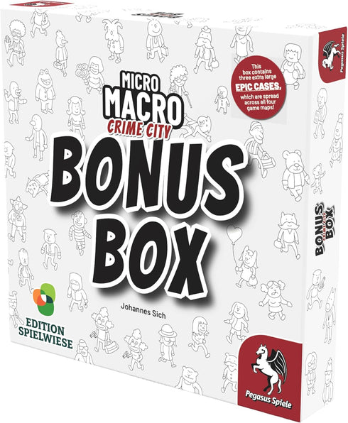 Micro Macro Crime City: Bonus Box - Tabletop Mystery Game Expansion...