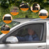 Kaskawise 2 Pack Front Car Window Shades,Elastic Breathable Mesh Side Sun Shade for Driver,Car Window Screen for Camping,Car Window Cover Fits SUV...