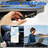USB4 C Cable 90 Degree Right Angle USB C to USB C Cable 240W USB4.0 Type C Fast Charging Cable Support Thunderbolt 3 8K Video 40Gbps Data Transfer...