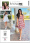 Know Me Misses' Baby Doll Dress Sewing Pattern Kit, Design Code ME2039, Sizes 6-8-10-12-14...