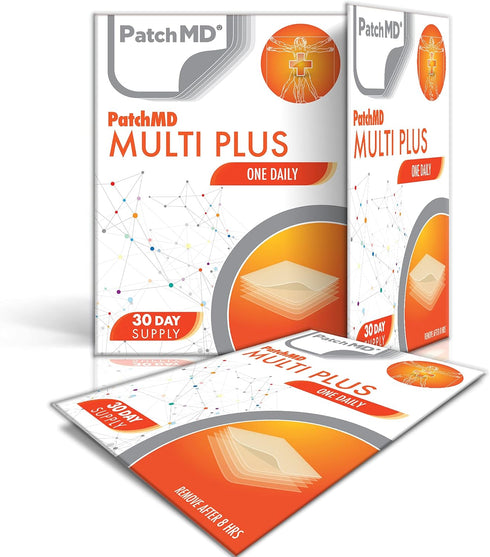 PatchMD - Multivitamin Plus Topical Patch - 30 Days Supply...
