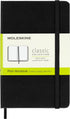 Moleskine Classic Notebook, Hard Cover, Pocket (3.5" x 5.5") Plain/Blank, Black, 192 Pages...