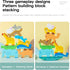 10pcs Wooden Animal Blocks Sorting & Stacking Toys for 3-5 Year Old Toddlers, Boys Girls Birthday Gift Preschool Educational Toys...