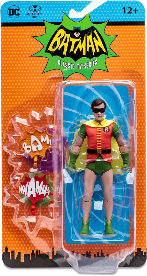 McFarlane Toys - DC Retro Robin (Batman 66') 6in Action Figure...