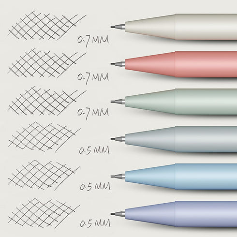 Mr. Pen- Pastel Mechanical Pencil Set with Lead Refills & Erasers, 6 Pack, 2 Sizes, 0.5 & 0.7mm, Aesthetic Mechanical Pencils Set, Pastel Mechanic...