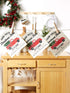 DII Swedish Dishcloths for Kitchen & Cleaning, Reusable, Machine Washable & Dishwasher Safe, Biodegradable, 7.75 x 6.75, Christmas Truck, 3 Piece...