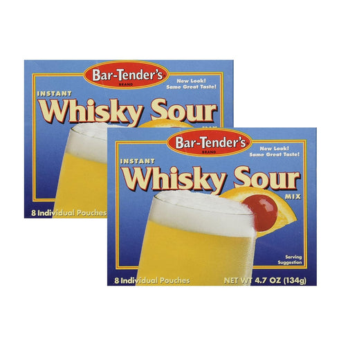 Bar-Tender's Instant Cocktail Drink Mix, Whiskey Sour, 8 Count (Pack of 2)...