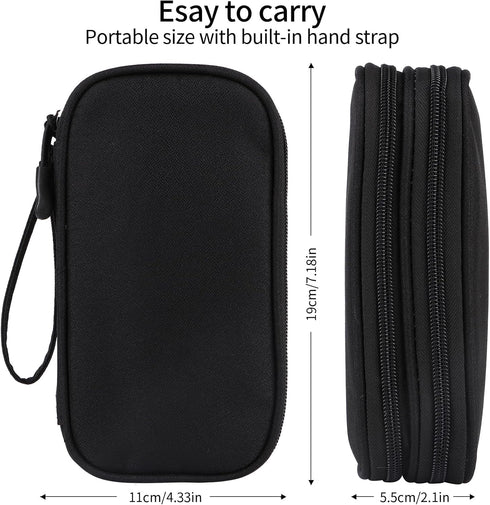 Travel Cable Organizer,Electronics Accessories Organizer Bag,Electronic Organizer Travel Universal Cable Organizer Electronics Accessories Bag for...