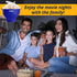 Silicone Microwave Popcorn Popper | KRAMM Popcorn Bowl - Collapsible Bowl with Lid, No Oil Required, BPA-Free, Heat Resistant, Dishwasher Safe - P...