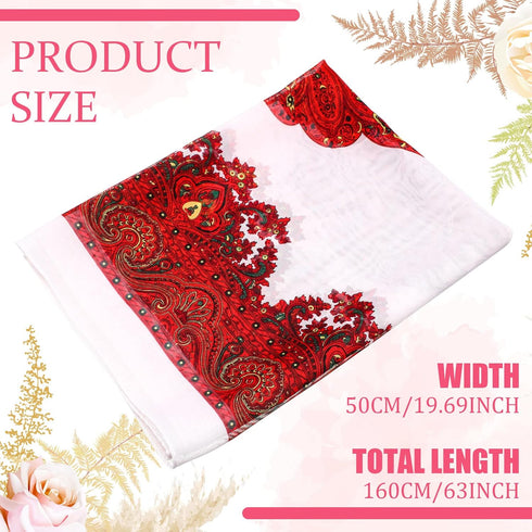 Sureio 6 Pcs Scarves for Women Lightweight Summer Floral Print Pattern Scarf for Women Dressy Long Thin Scarf Shawl(Classic Style)...