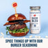 PS Seasoning Bacon Bleu Burger Seasoning - Steak and Burger Seasoning, Hamburger Seasoning for Grilling - Best Burger Seasoning, Meat Seasoning Bl...