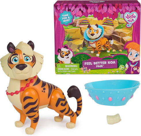 Feel Better Koa Pack with Koa Action Figure, a Cast and a Recovery Cone Accessory, Kids Toys for Girls & Boys Ages 3 and up...