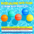 Reusable Water Balloons, 12PCS Water Balloons Quick Fill For Kids, Pool Toys Silicone Self Sealing Water Balls For Boys&Girls Outdoor Activities S...