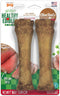 Nylabone Healthy Edibles Natural Dog Chews Long Lasting Roast Beef Flavor Treats for Dogs, X-Large/Souper (2 Count)...