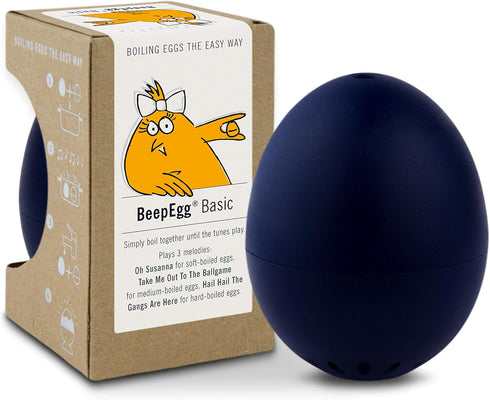 BrainStream BeepEgg Basic - Egg Timer with Musical Alerts, Plays Tunes When Eggs Reach Doneness - Works for All Egg Sizes, Fun & Reliable Kitchen ...