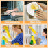 Lucomb 8 Pack Swedish Dishcloths for Kitchen, Reusable Soft Kitchen Towels Dish Cloths Set Absorbent Sponge Cleaning Washable Quick Drying Bar Han...