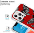 Moth Skull Case Compatible with iPhone 15 Pro, Red Horror Moth Case for iPhone 15 Pro, Unique TPU Protective Phone Case......