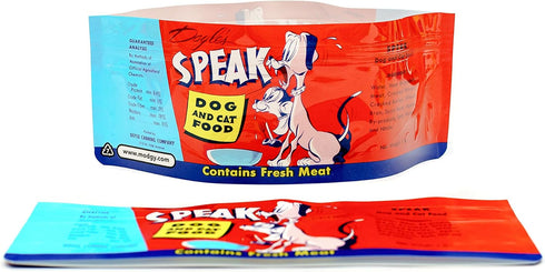MODGY Collapsible Dog Food Bowl Dish, Reusable, Plastic Travel Size, Portable Container, Camping, Hiking, Car, Road Trip Essential, Cute Pattern, ...