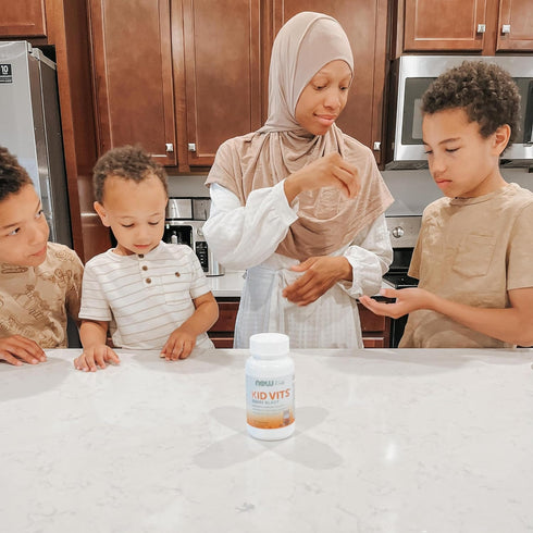 NOW Supplements, Kid Vits Berry Blast, Sweetened with Xylitol, 120 Round Shaped Chewables, packaging may vary...