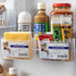 2 Pack-Cheese Slice Holder for Fridge, Refrigerator Side Door Hanging Storage Container Box, Cooking Tools for Kitchen, Storing Seasoning Bags...