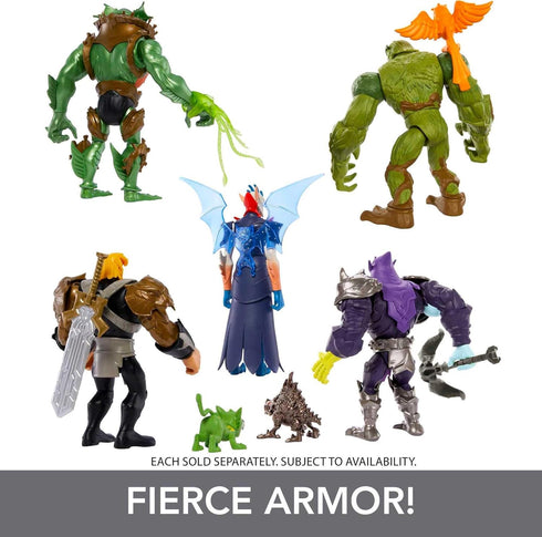 Masters of the Universe and He-Man Toy, Skeletor Savage Eternia MOTU Collectible Action Figure with Accessories...