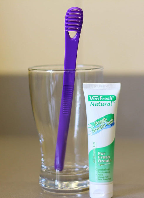 Get Rid of Bad Breath at The Source - VeriFresh All Natural Fresh Breath Gel...